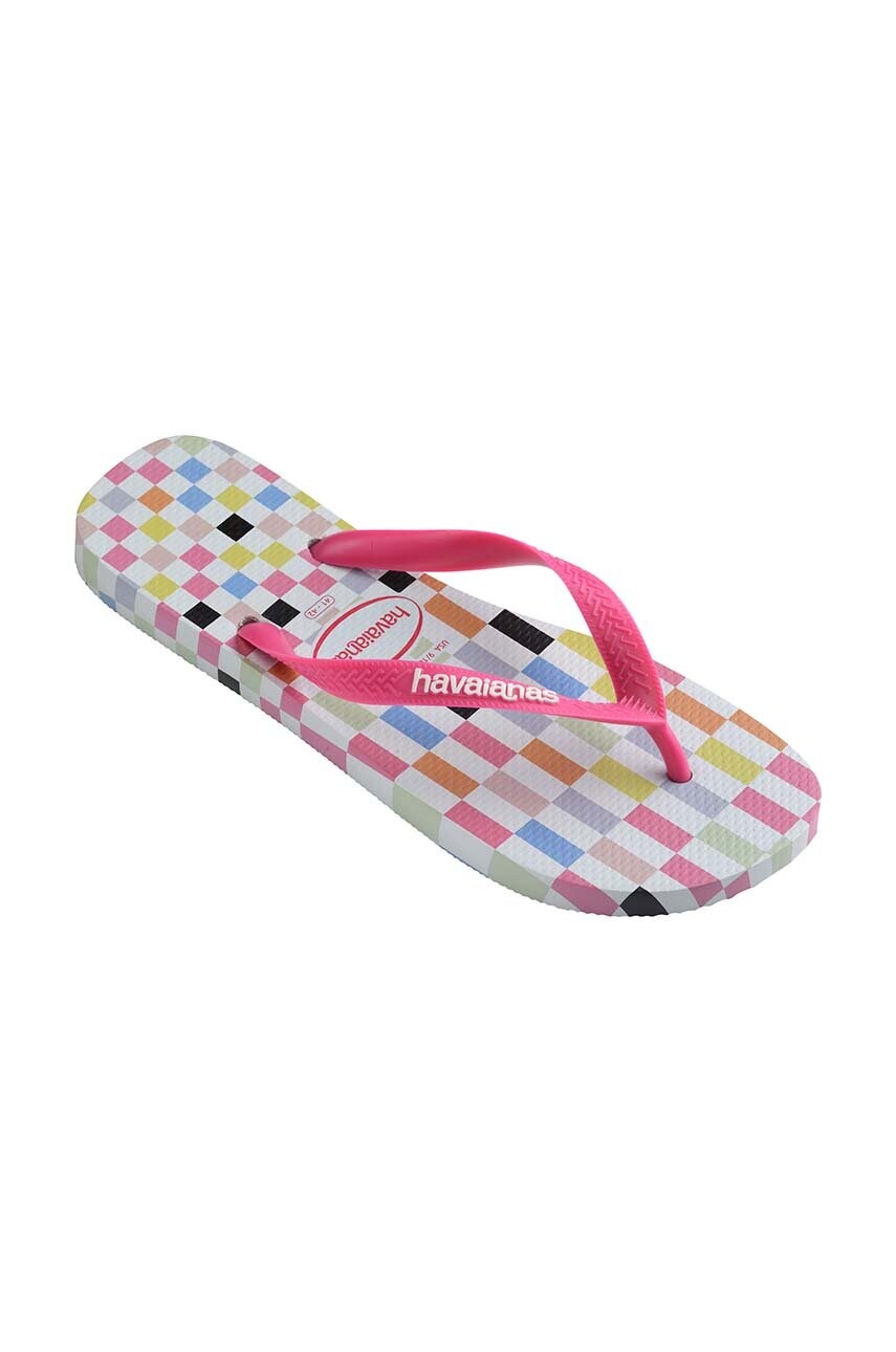 В'єтнамки Havaianas TOP CHECK колір рожевий 4148764.7210