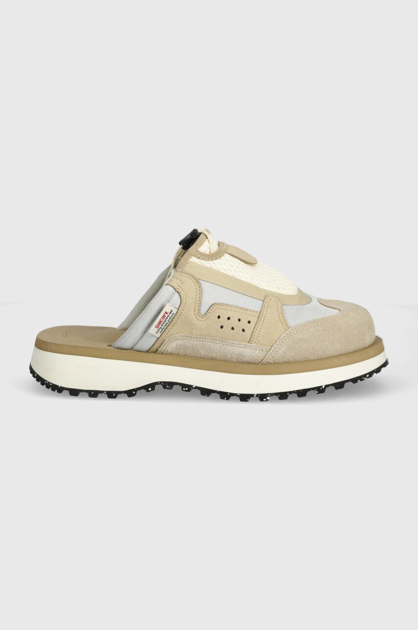 Шльопанці Suicoke BOMA колір бежевий