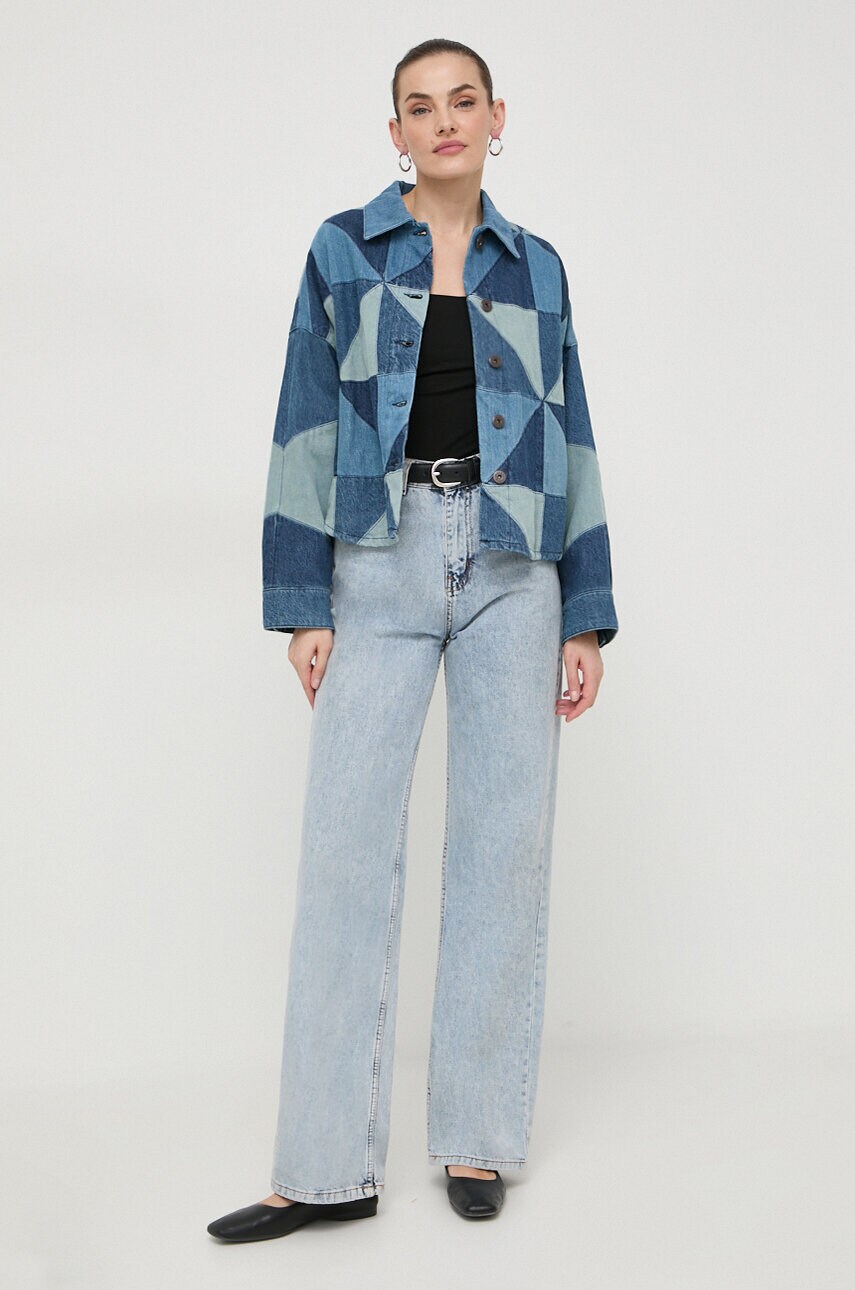 Джинсова куртка Weekend Max Mara жіноча перехідна