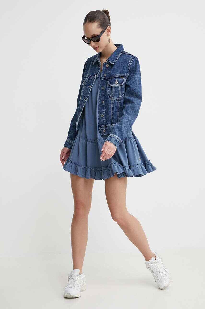 Джинсова куртка Superdry жіноча перехідна