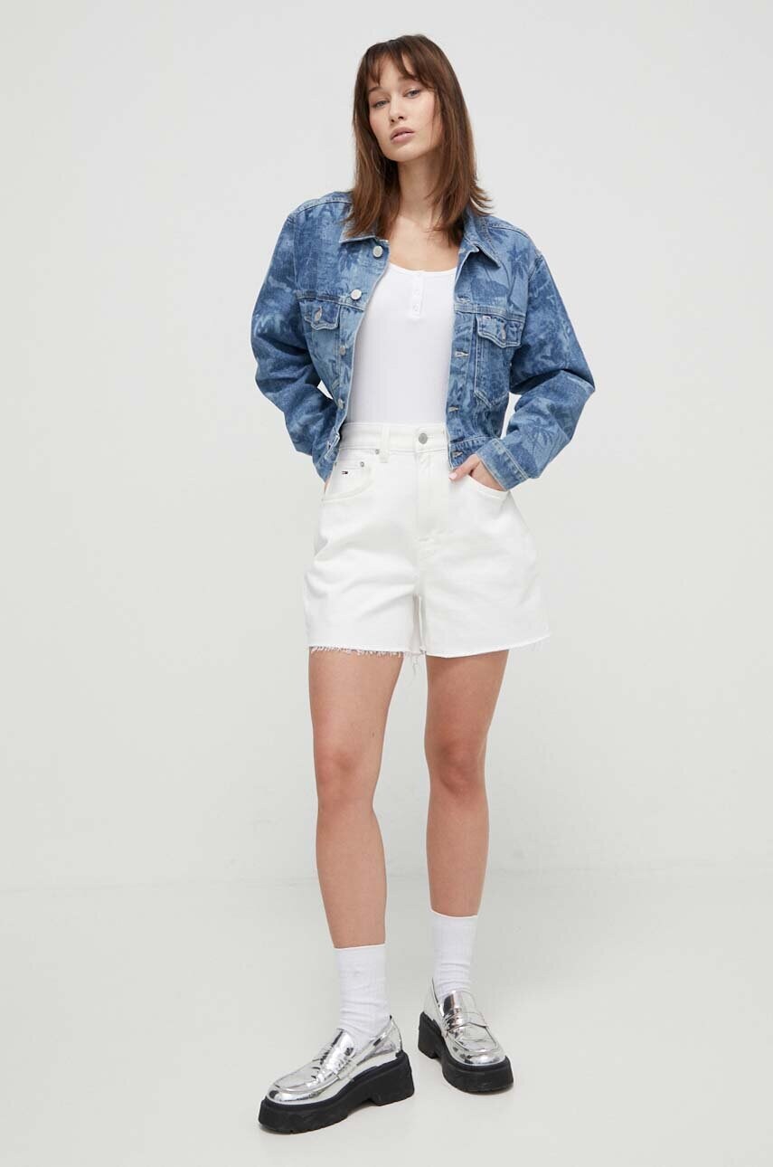 Джинсова куртка Tommy Jeans жіноча перехідна