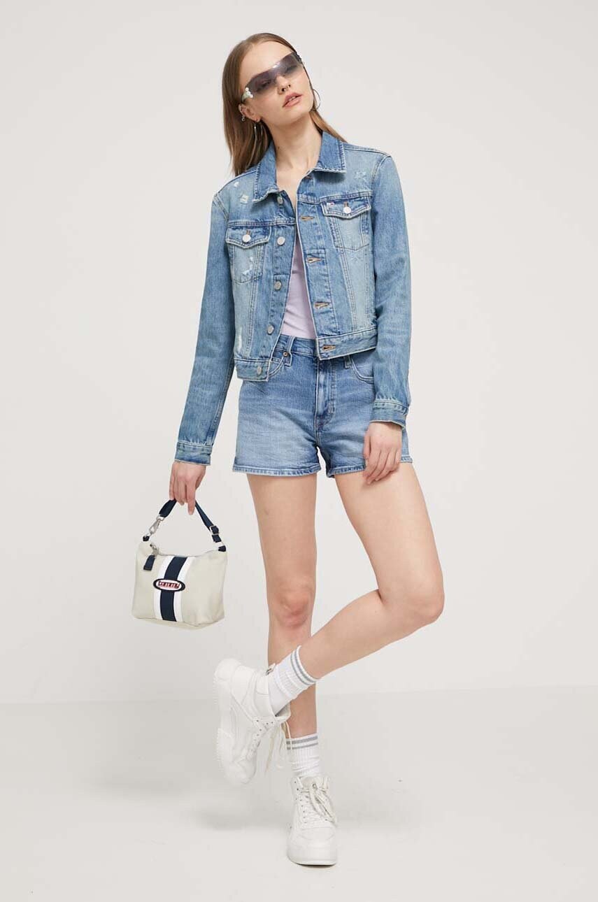 Джинсова куртка Tommy Jeans жіноча перехідна