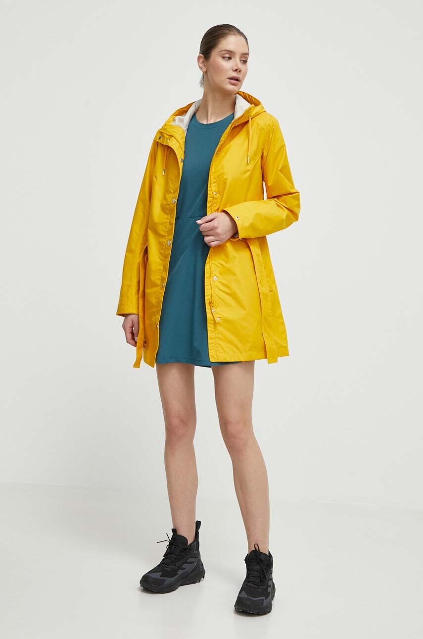 Куртка Helly Hansen Lyness II жіноча колір жовтий перехідна 53248