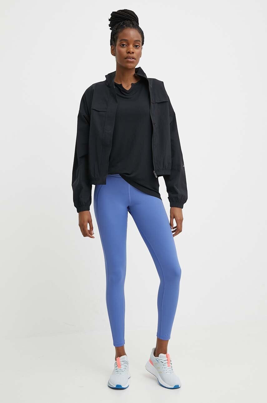 Куртка для тренувань Reebok Active Collective Skystretch колір чорний перехідна 100075379
