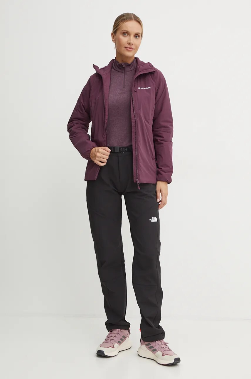 Куртка outdoor Montane Fireball колір бордовий FFBHO16
