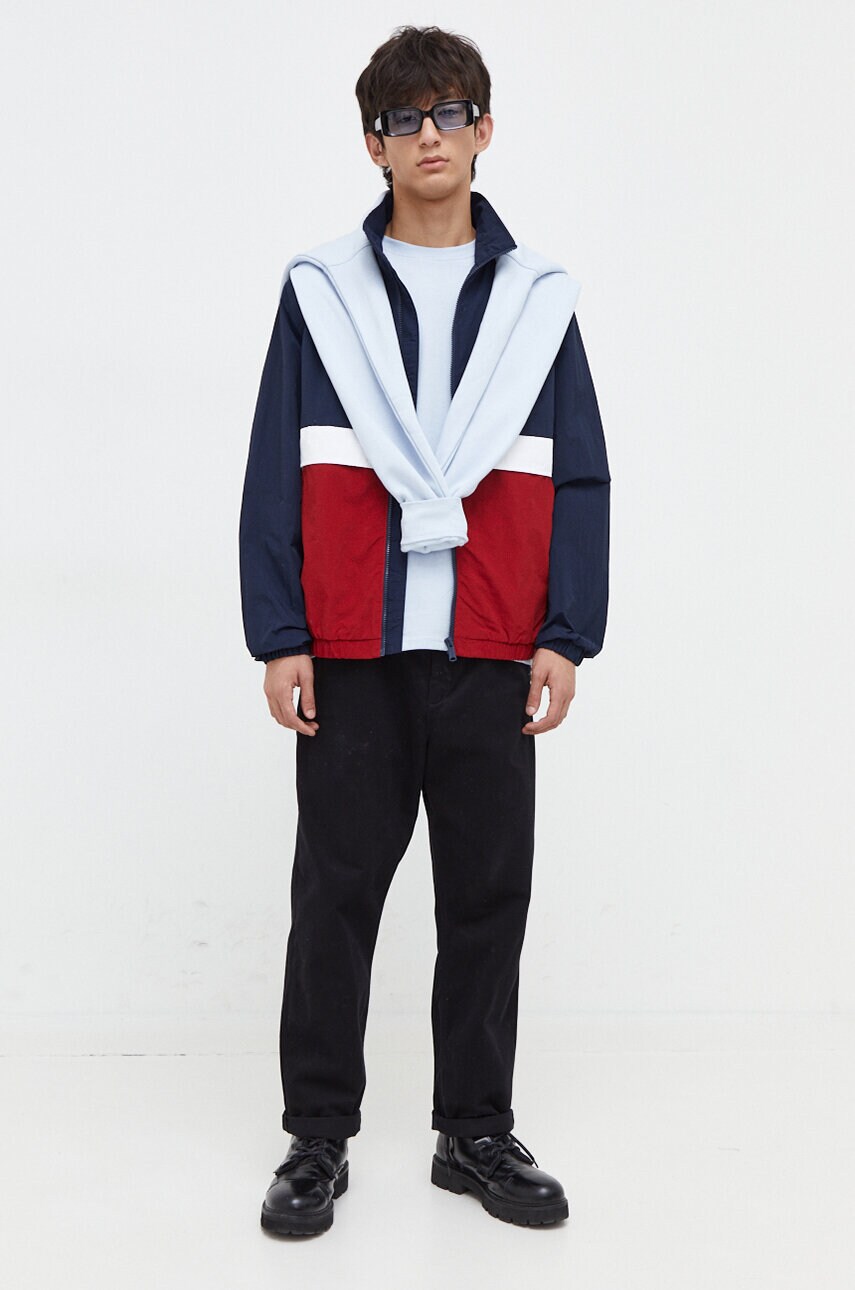 Куртка Tommy Jeans чоловіча колір синій перехідна