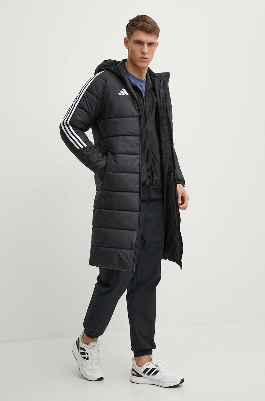 Куртка adidas Performance TIRO чоловіча колір чорний зимова IJ7389
