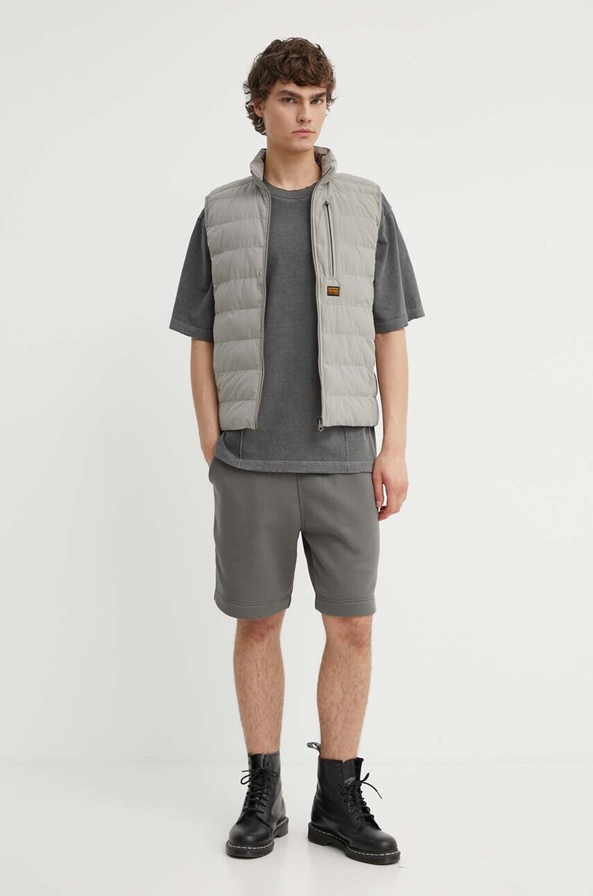 Безрукавка G-Star Raw чоловічий колір бежевий перехідний