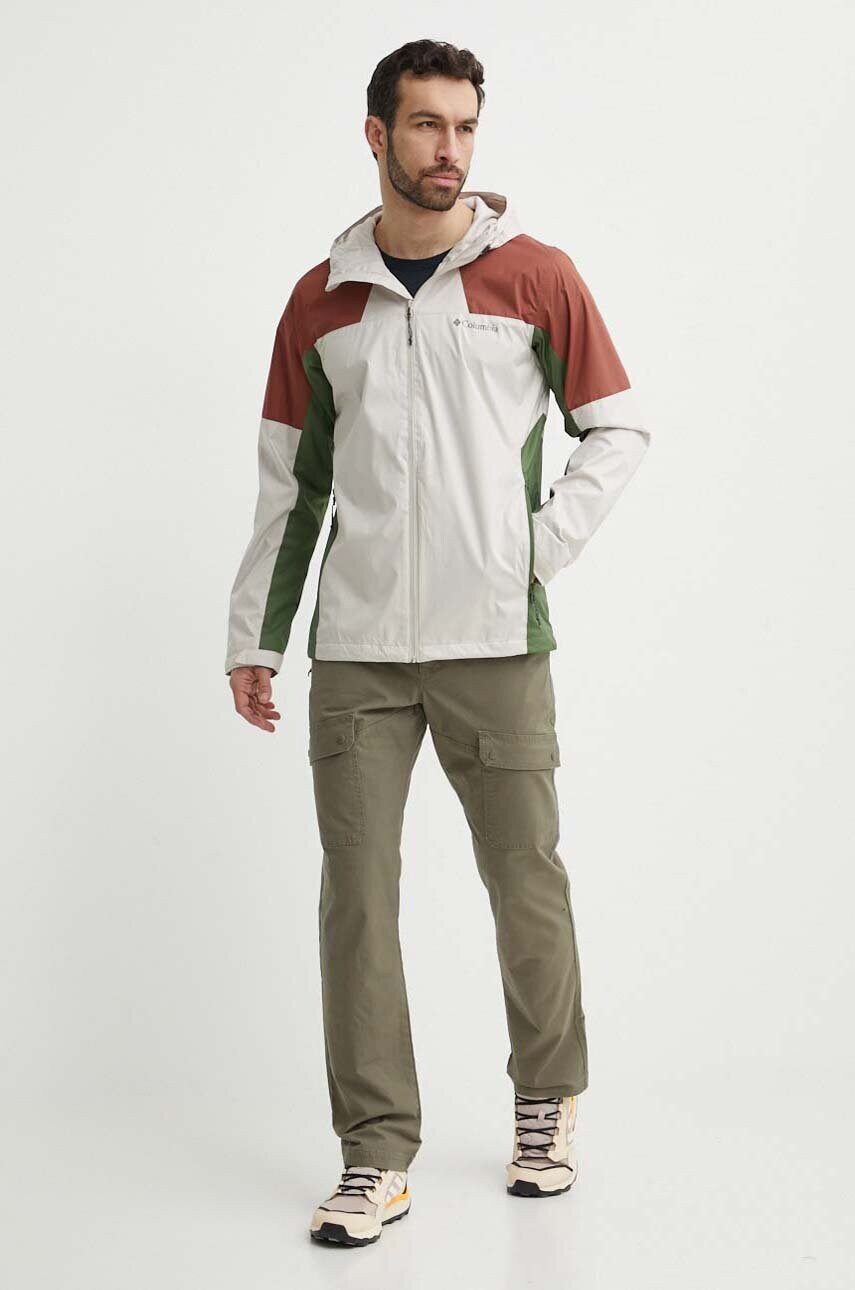 Куртка outdoor Columbia Inner Limits III колір бежевий 2071215