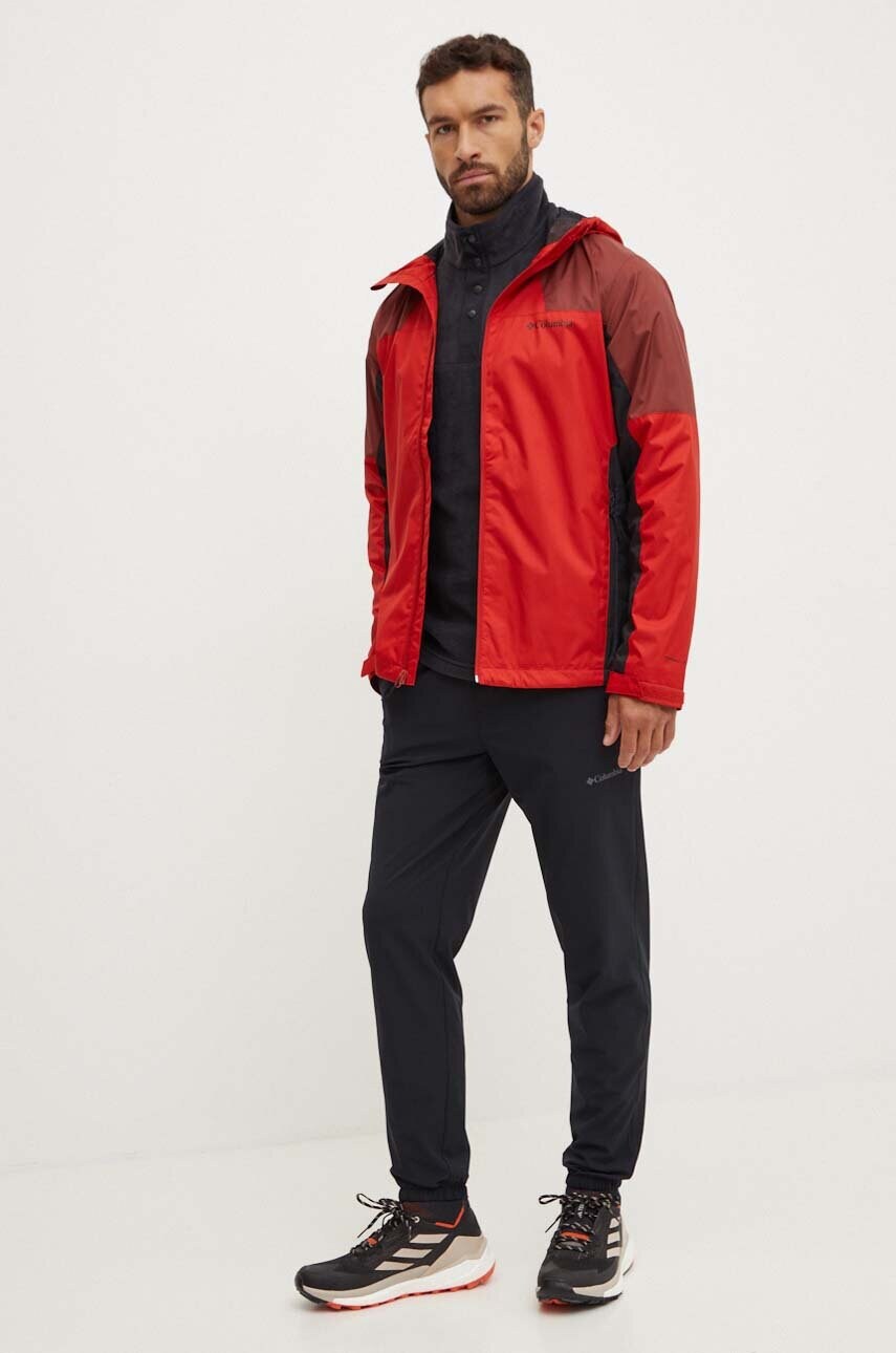 Куртка outdoor Columbia Inner Limits III колір червоний 2071215