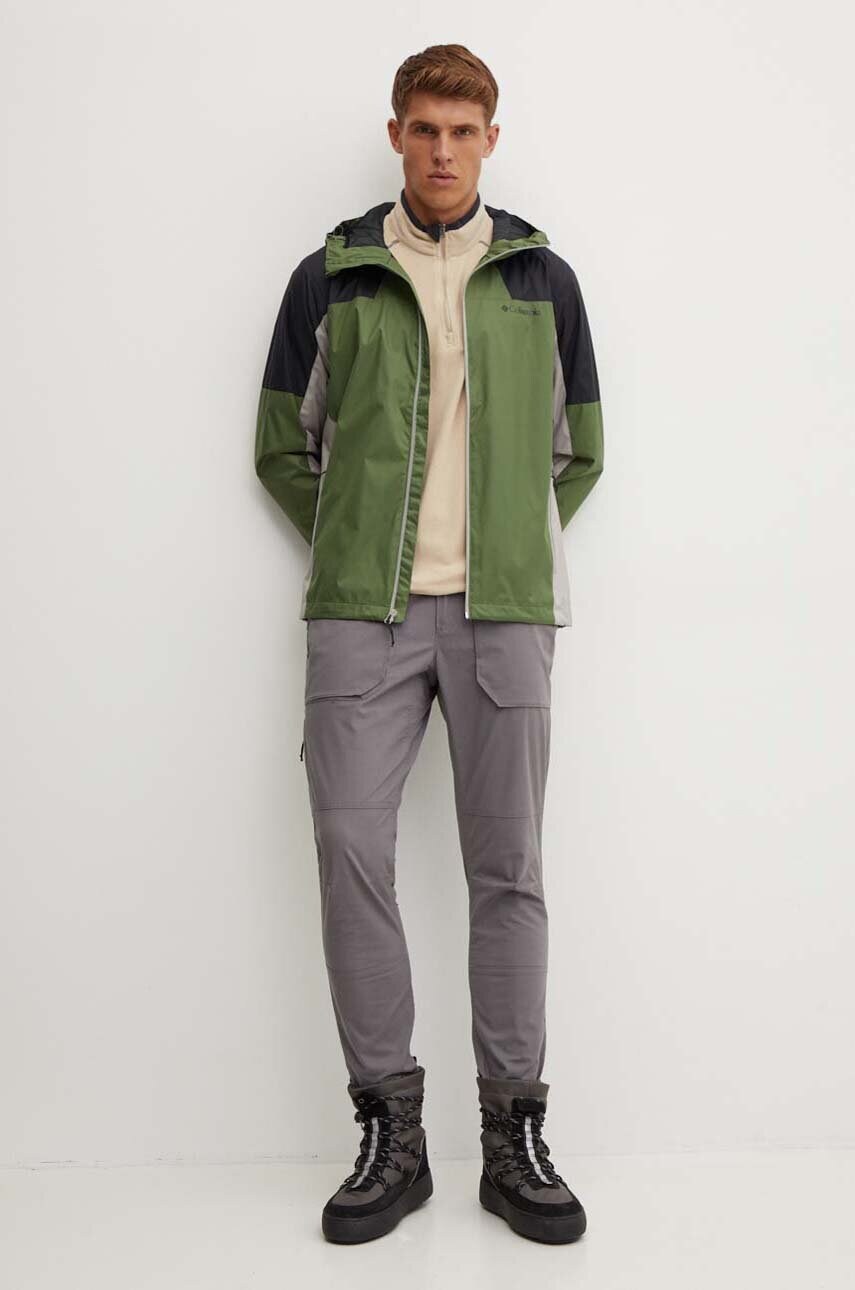 Куртка outdoor Columbia Inner Limits III колір зелений 2071215