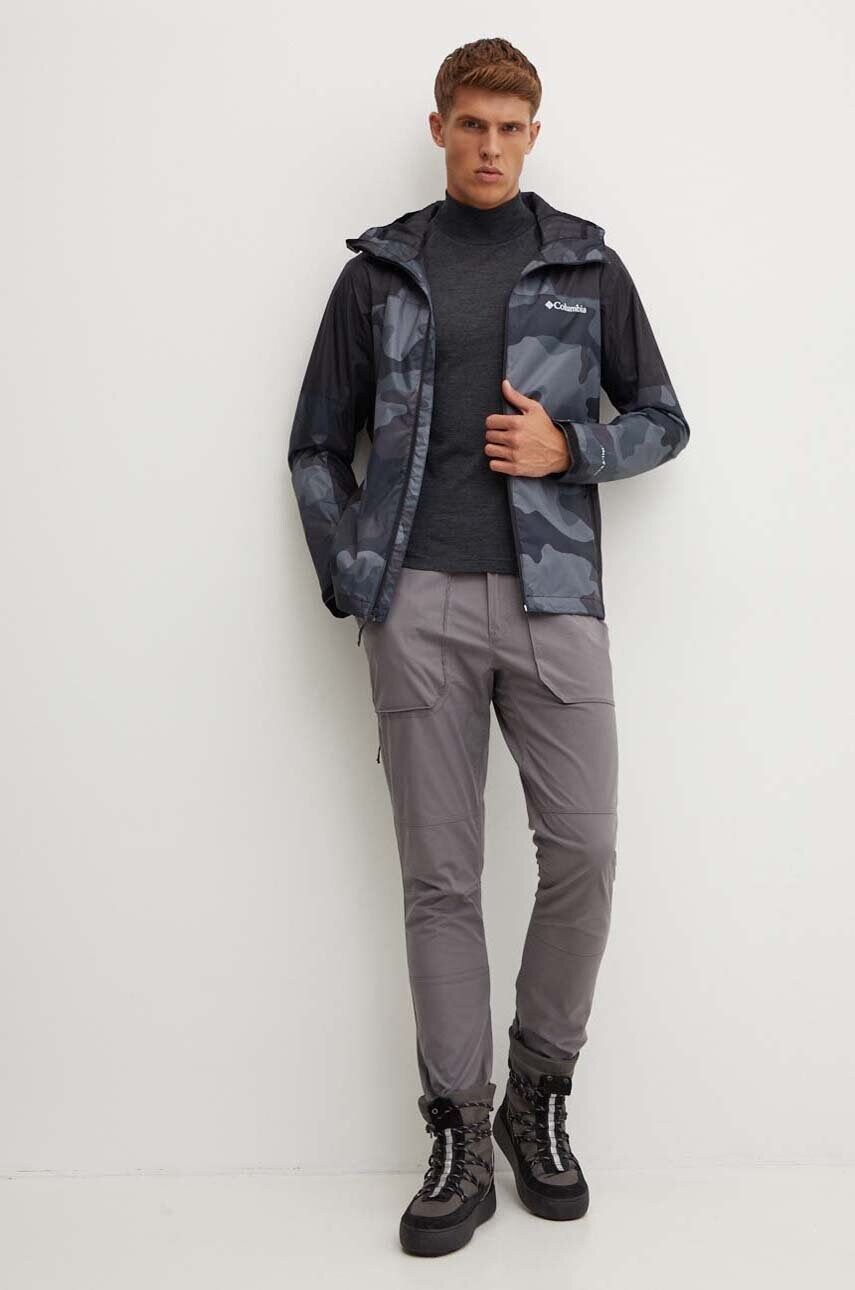 Куртка outdoor Columbia Inner Limits III колір сірий 2071215