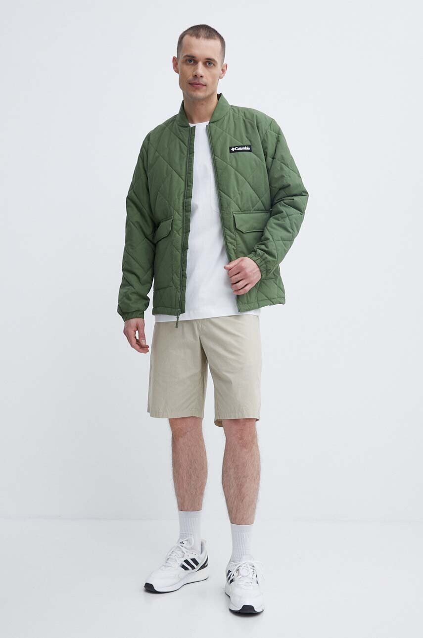 Куртка Columbia Rad Padded чоловіча колір зелений перехідна 2071251