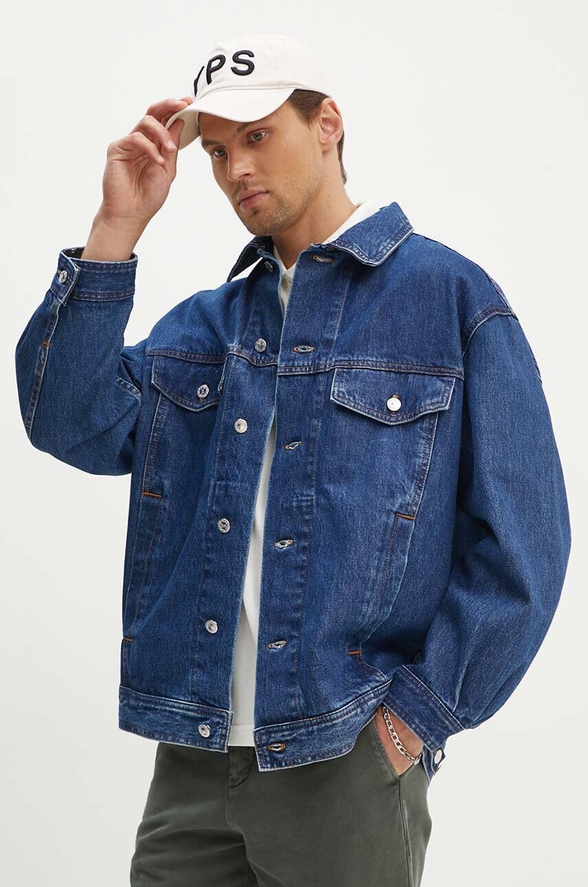 Джинсова куртка A.P.C. blouson elvis чоловіча перехідна COGWD-H02913