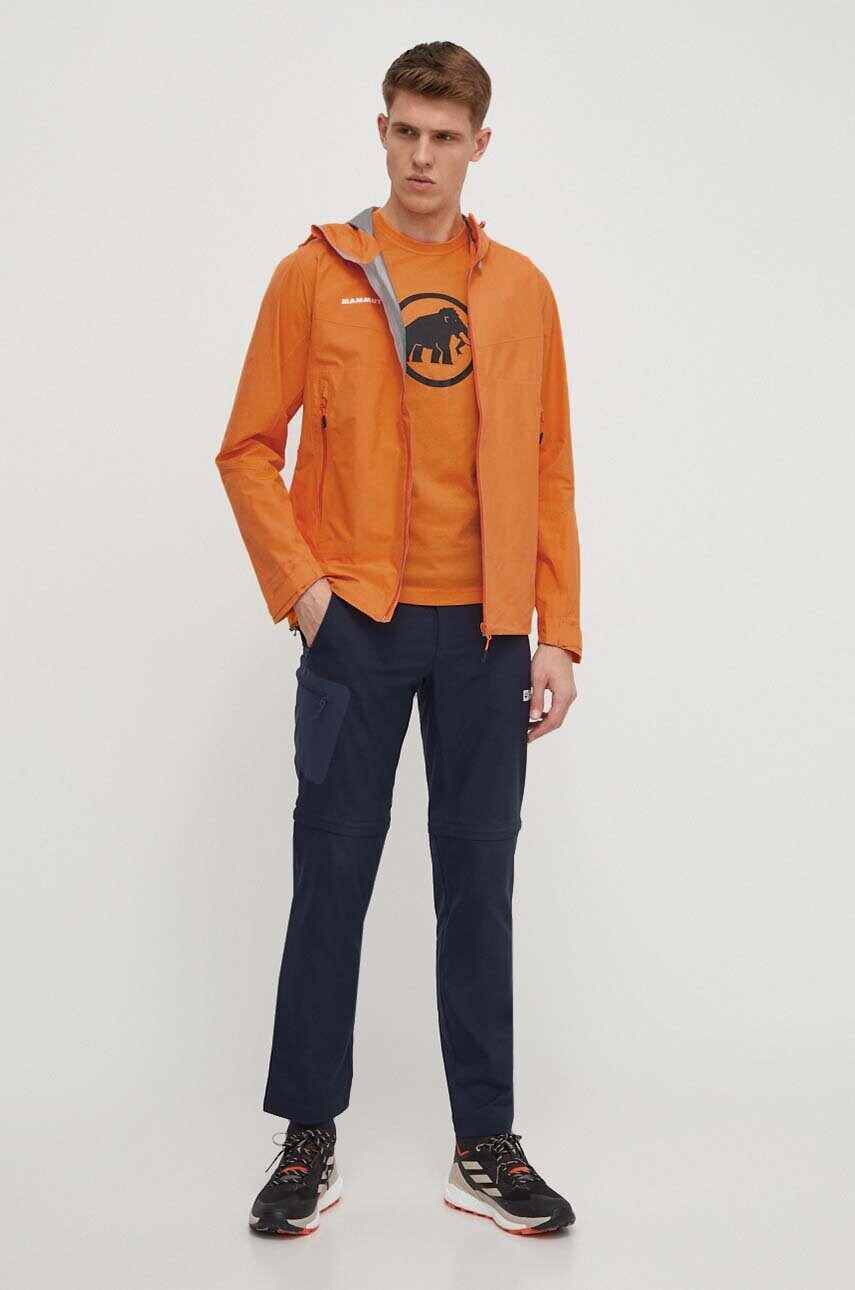 Куртка outdoor Mammut Convey Tour HS колір помаранчевий gore-tex