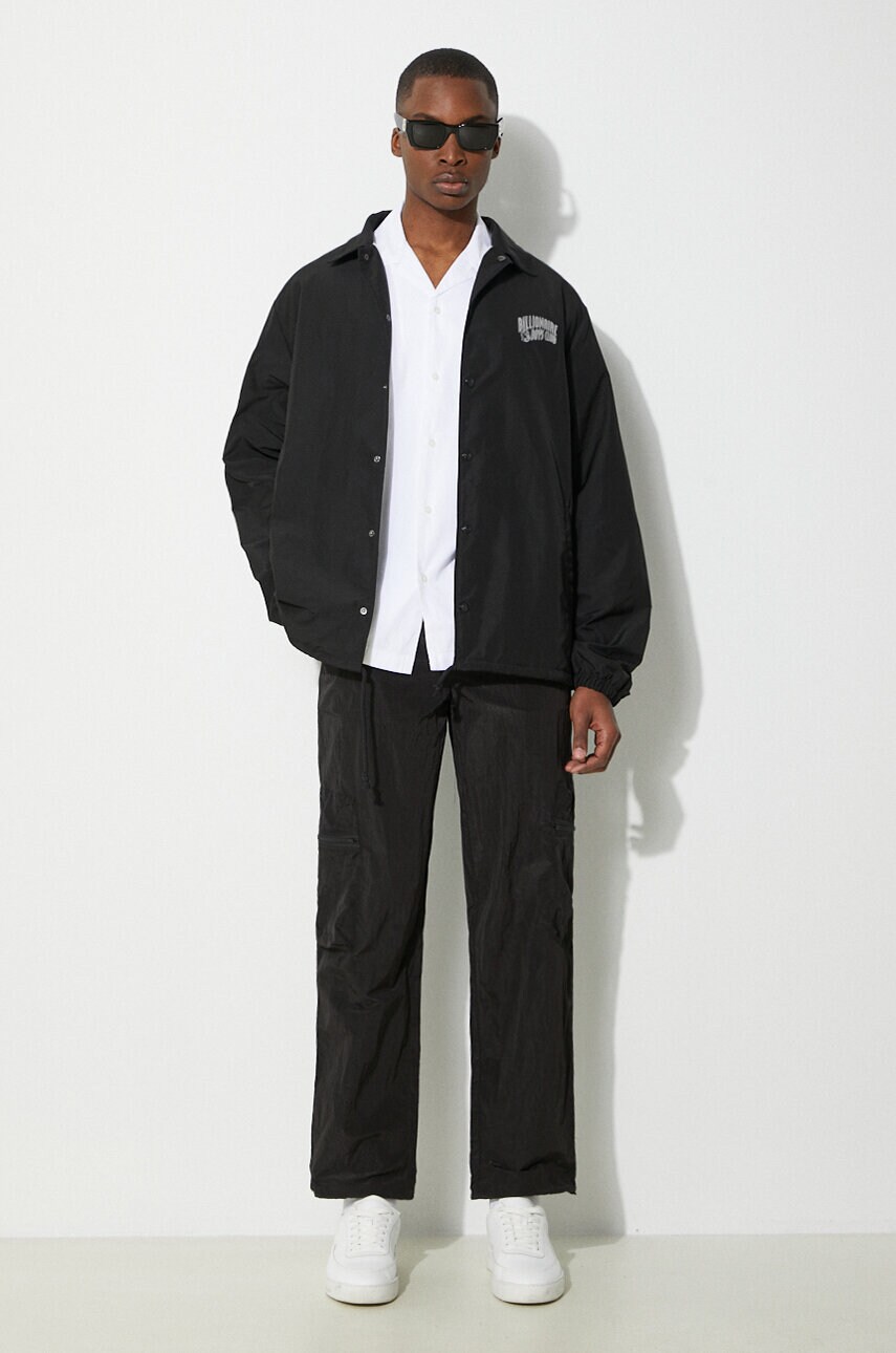 Куртка Billionaire Boys Club Rocket Coach Jacket чоловіча колір чорний перехідна B24108