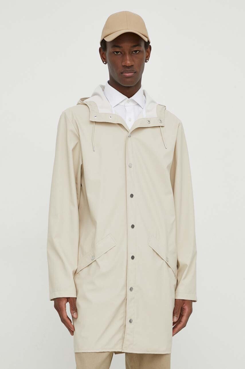 Куртка Rains 12020 Jackets колір бежевий перехідна