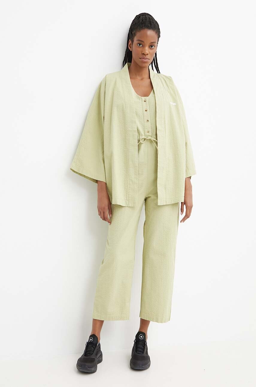 Кімоно Picture Marple Kimono колір зелений однотонна WVT354