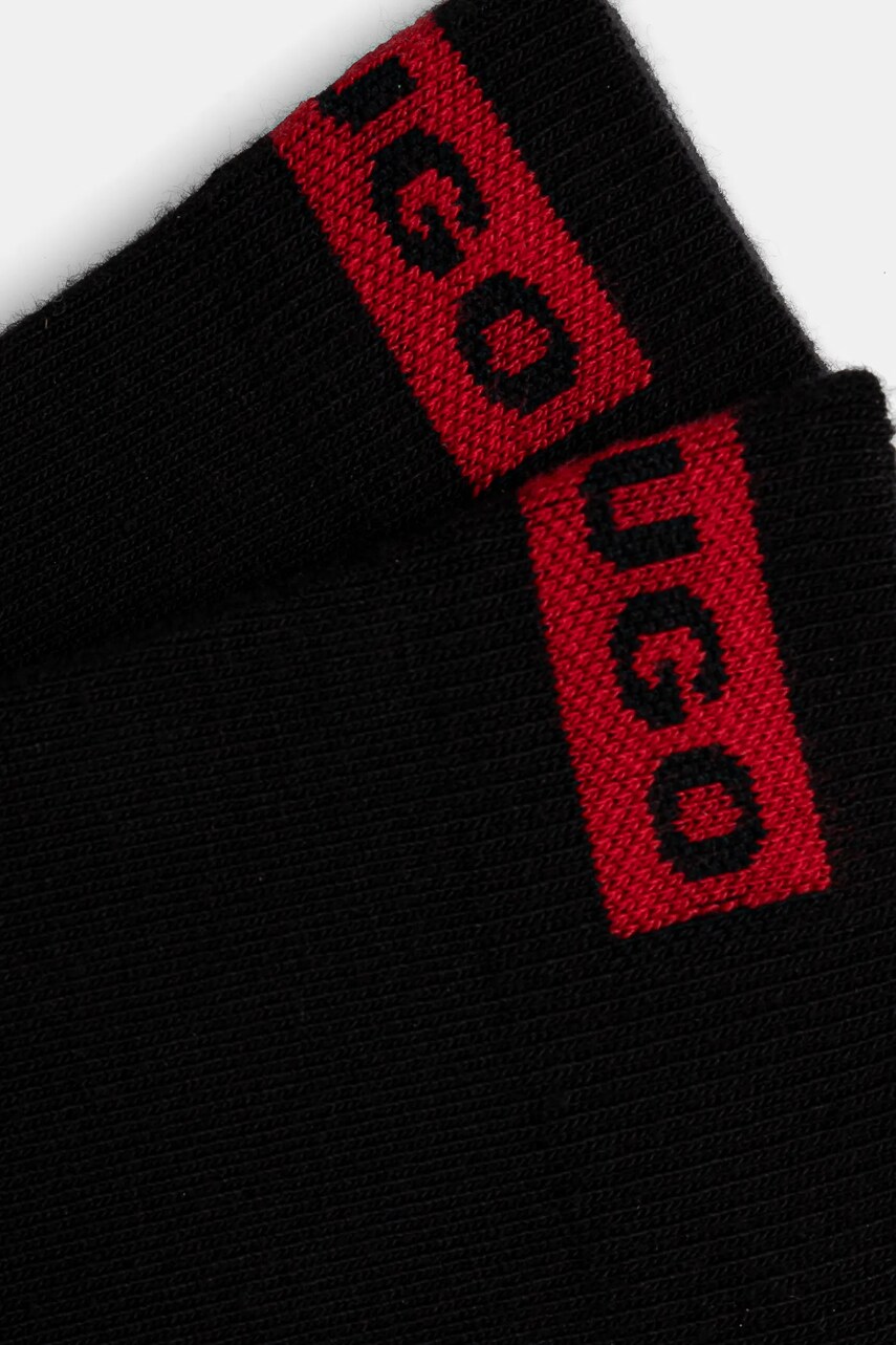Шкарпетки HUGO 2-pack жіночі колір рожевий 50502046
