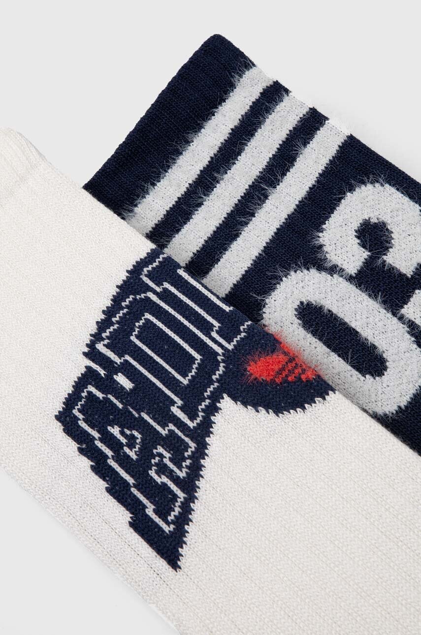 Шкарпетки adidas Originals 2-pack жіночі колір синій IT7393