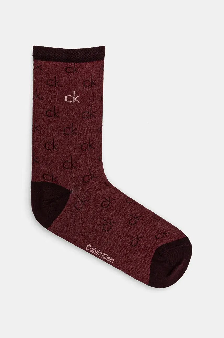 Шкарпетки Calvin Klein 4-pack жіночі колір рожевий 701229441