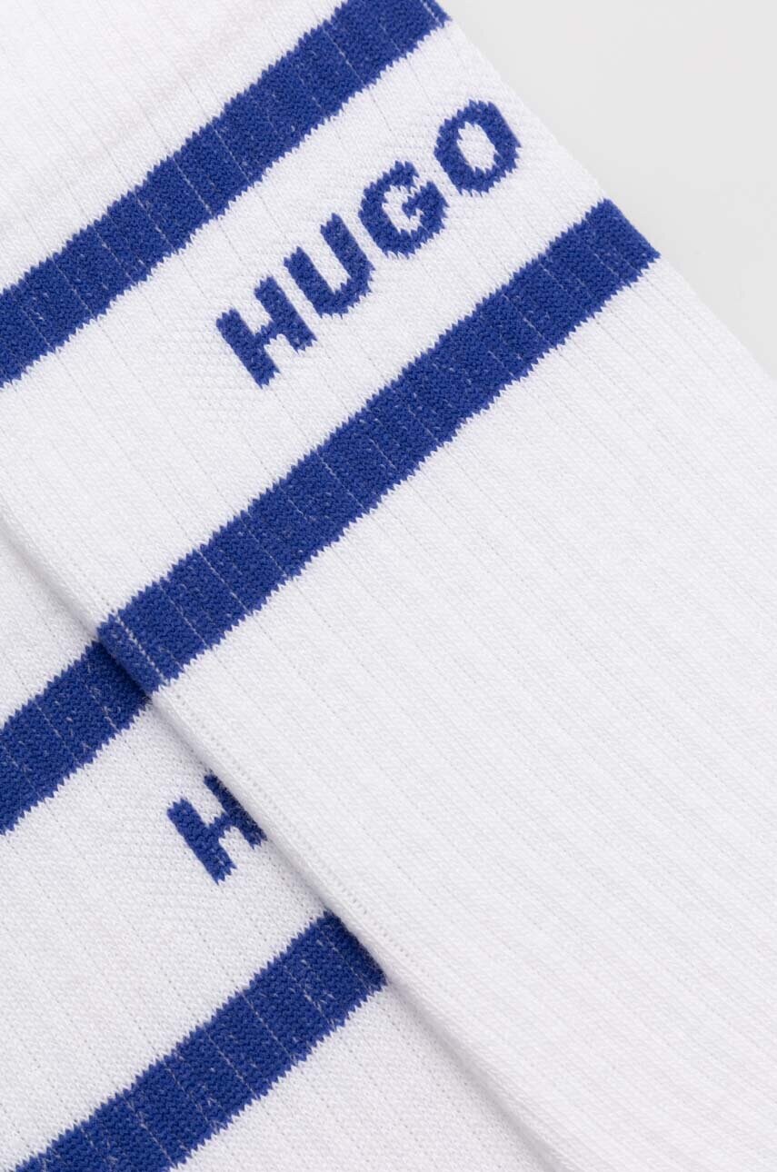 Шкарпетки Hugo Blue 2-pack чоловічі колір білий