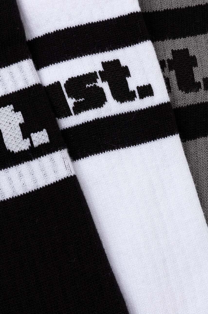 Шкарпетки kust. 3-pack чоловічі колір чорний