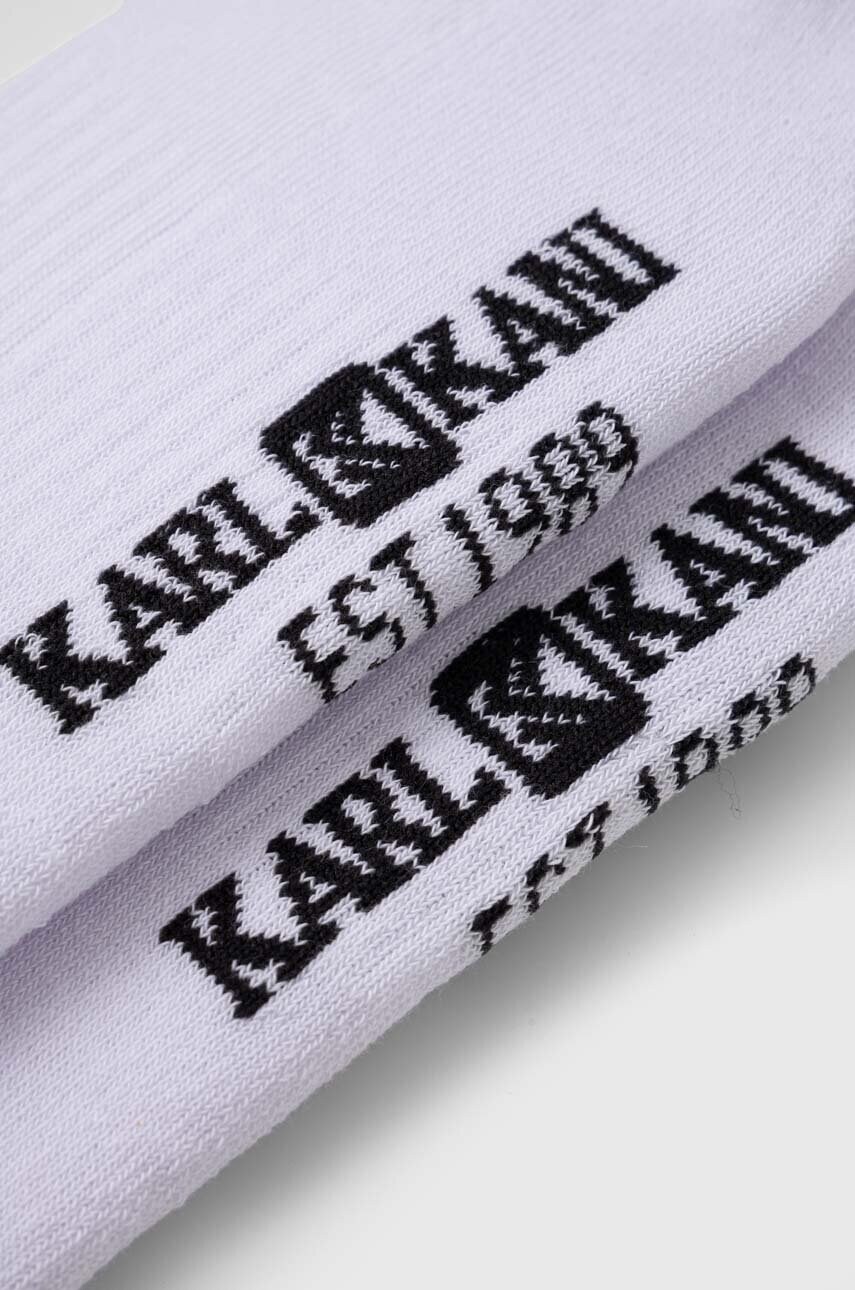 Шкарпетки Karl Kani 3-pack чоловічі колір білий
