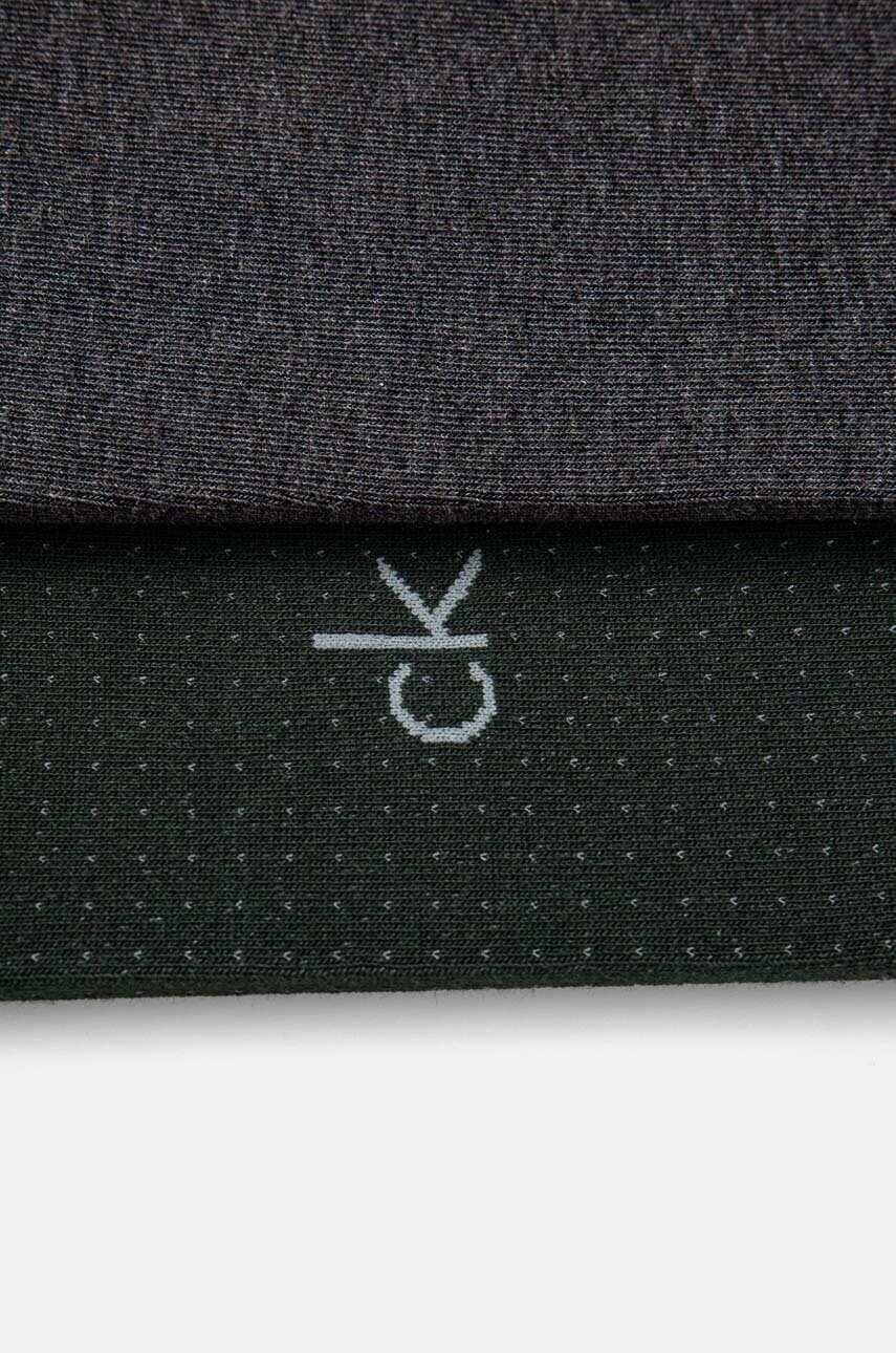 Шкарпетки Calvin Klein 2-pack чоловічі колір зелений 701229432
