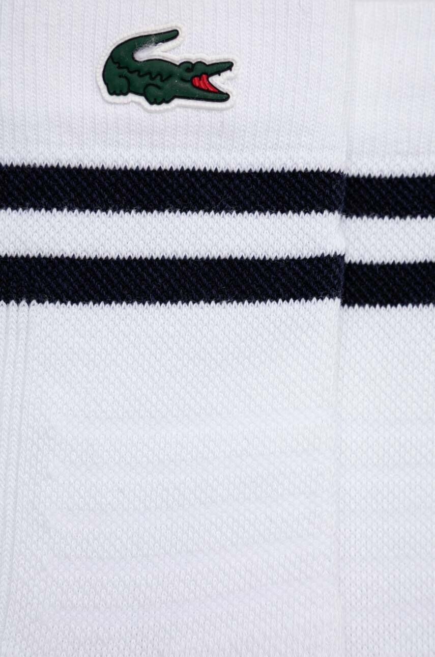 Шкарпетки Lacoste колір білий