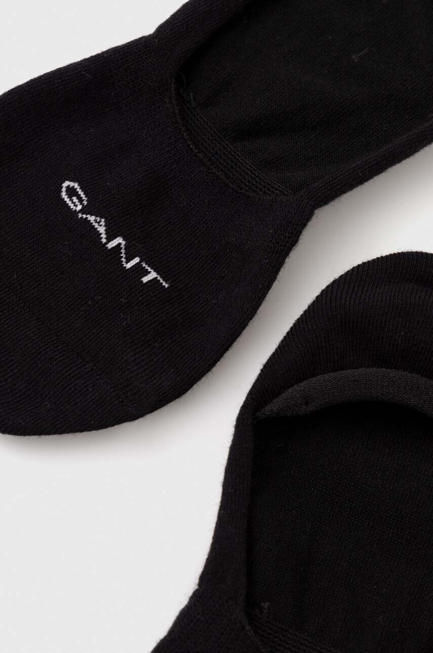 Шкарпетки Gant 2-pack колір чорний 9960257