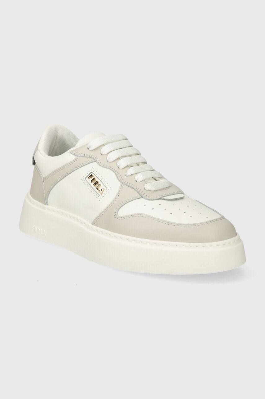 Шкіряні кросівки Furla Sport колір білий YH60SPT BX2752 2865S