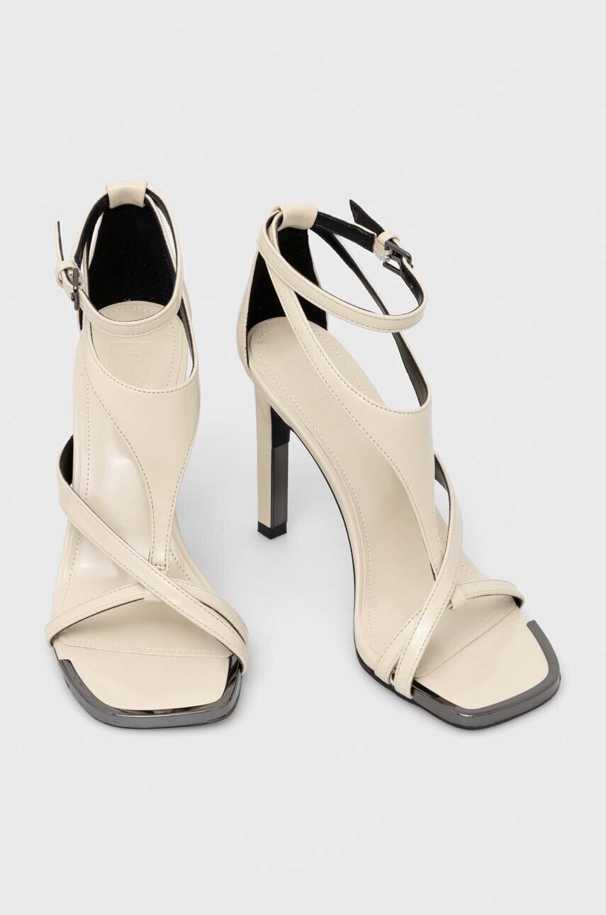 Сандалі Dkny Audrey колір бежевий K1438473