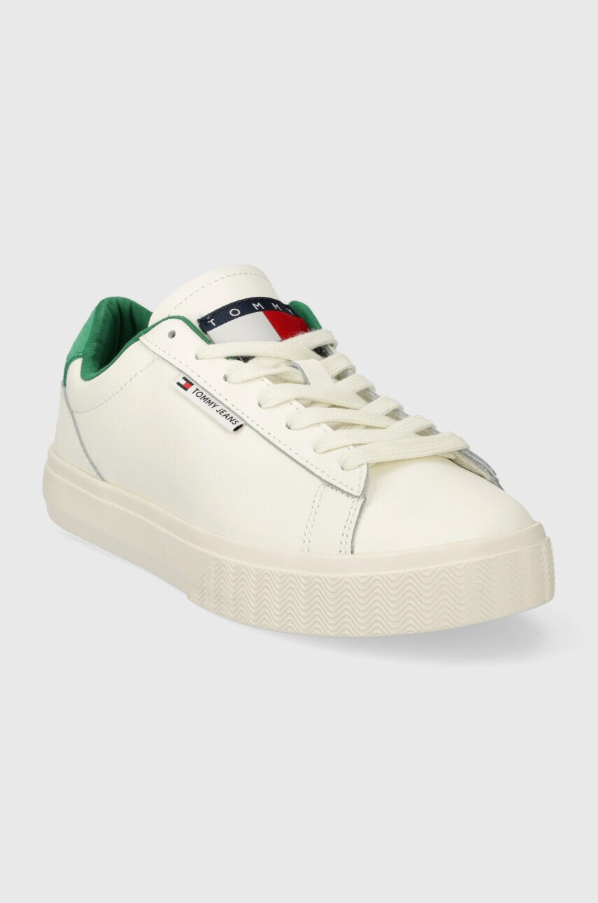 Кросівки Tommy Jeans TJW CUPSOLE SNEAKER ESS колір білий EN0EN02508