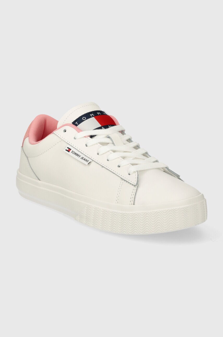 Кросівки Tommy Jeans TJW CUPSOLE SNEAKER ESS колір білий EN0EN02508