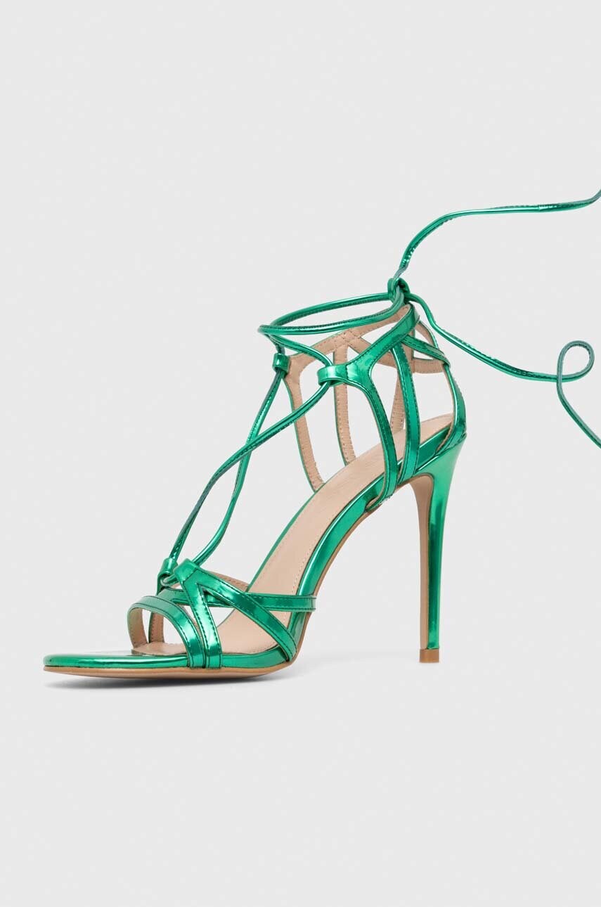 Туфлі Pinko SD0037 E003 V20 колір зелений Calila 03 Mirror