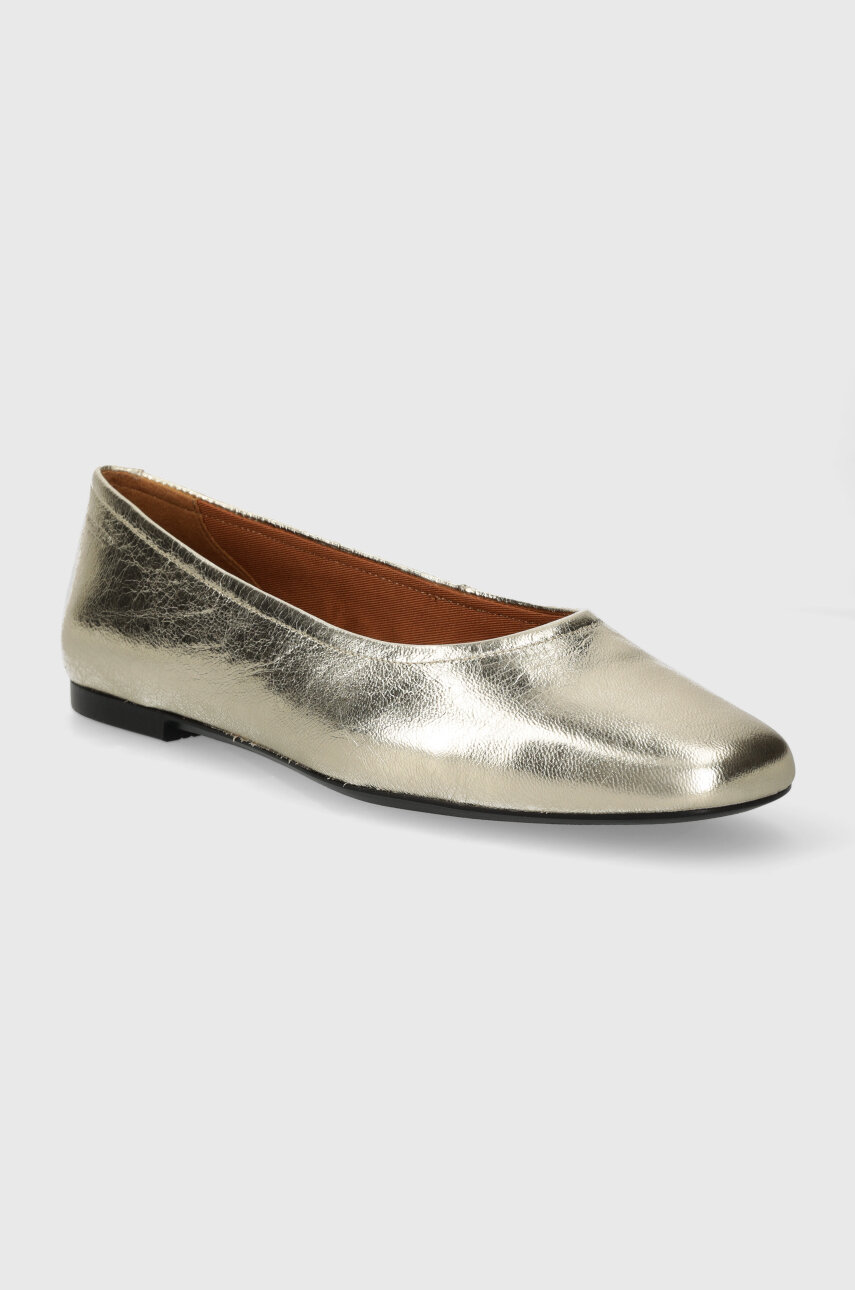 Шкіряні балетки Vagabond Shoemakers JOLIN колір золотий  5508.083.81