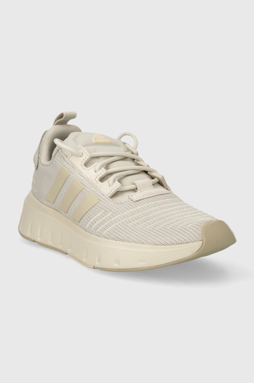 Кросівки adidas SWIFT RUN колір бежевий