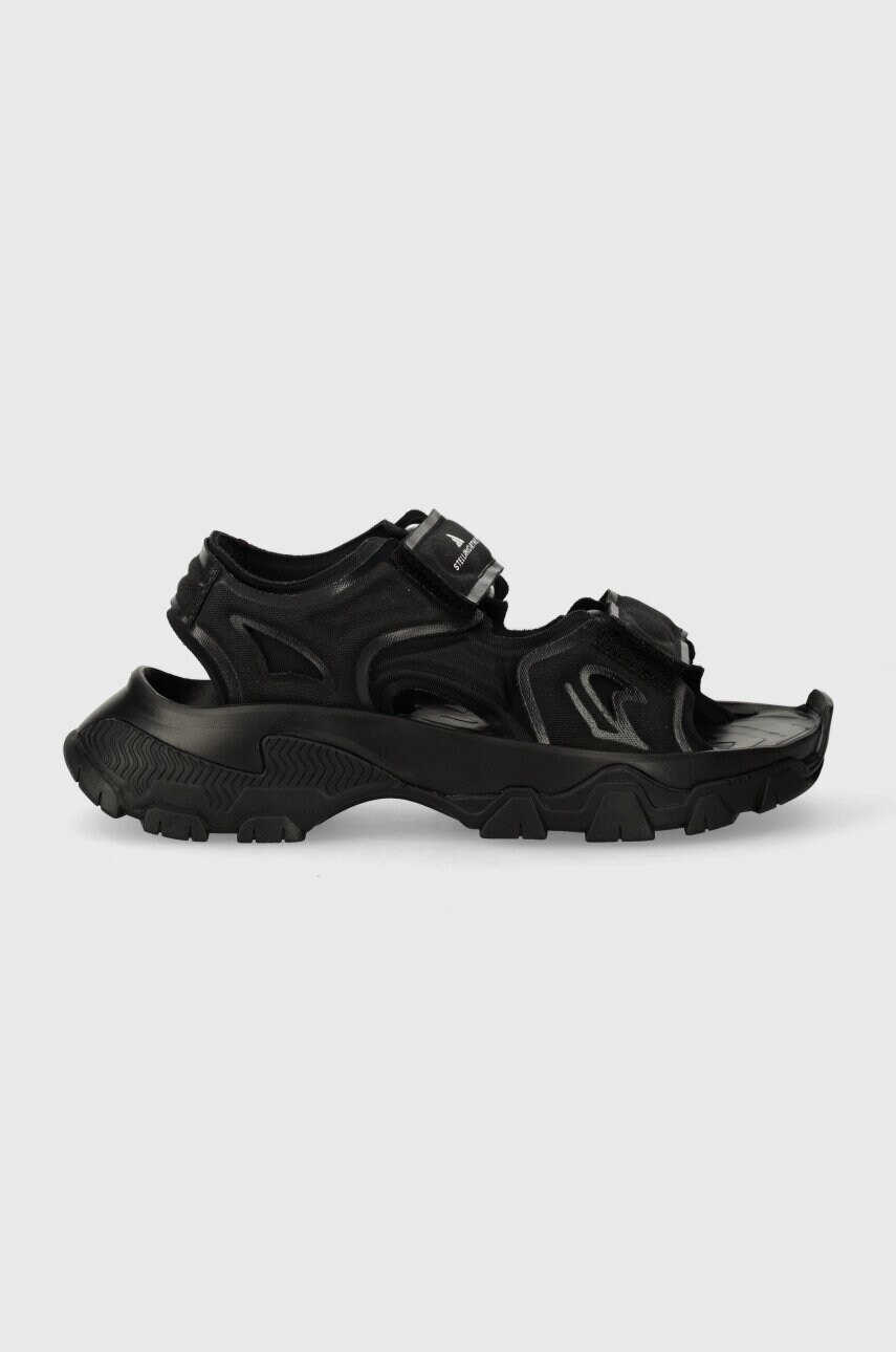 Сандалі adidas by Stella McCartney Hika жіночі колір чорний на платформі IE3540