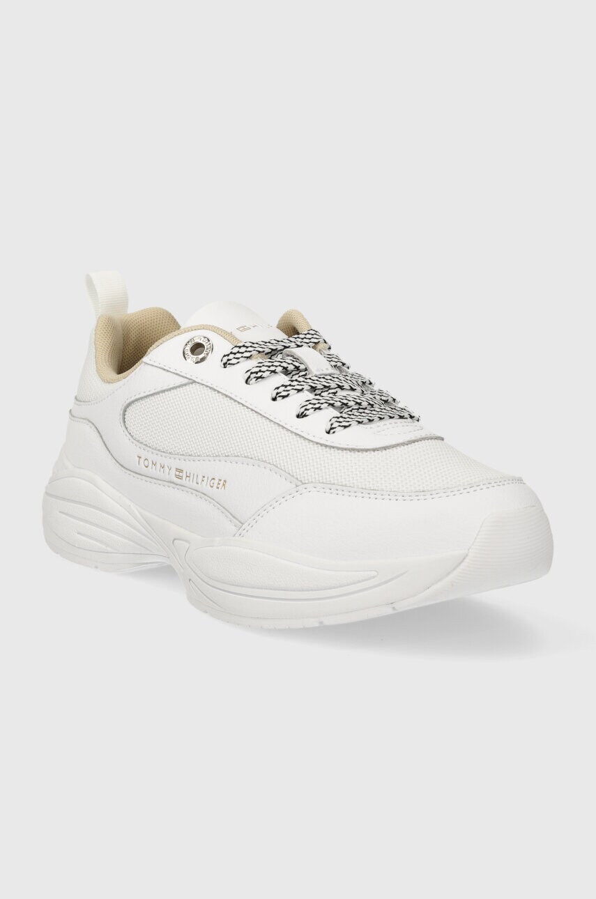 Кросівки Tommy Hilfiger CHUNKY RUNNER колір білий FW0FW07708