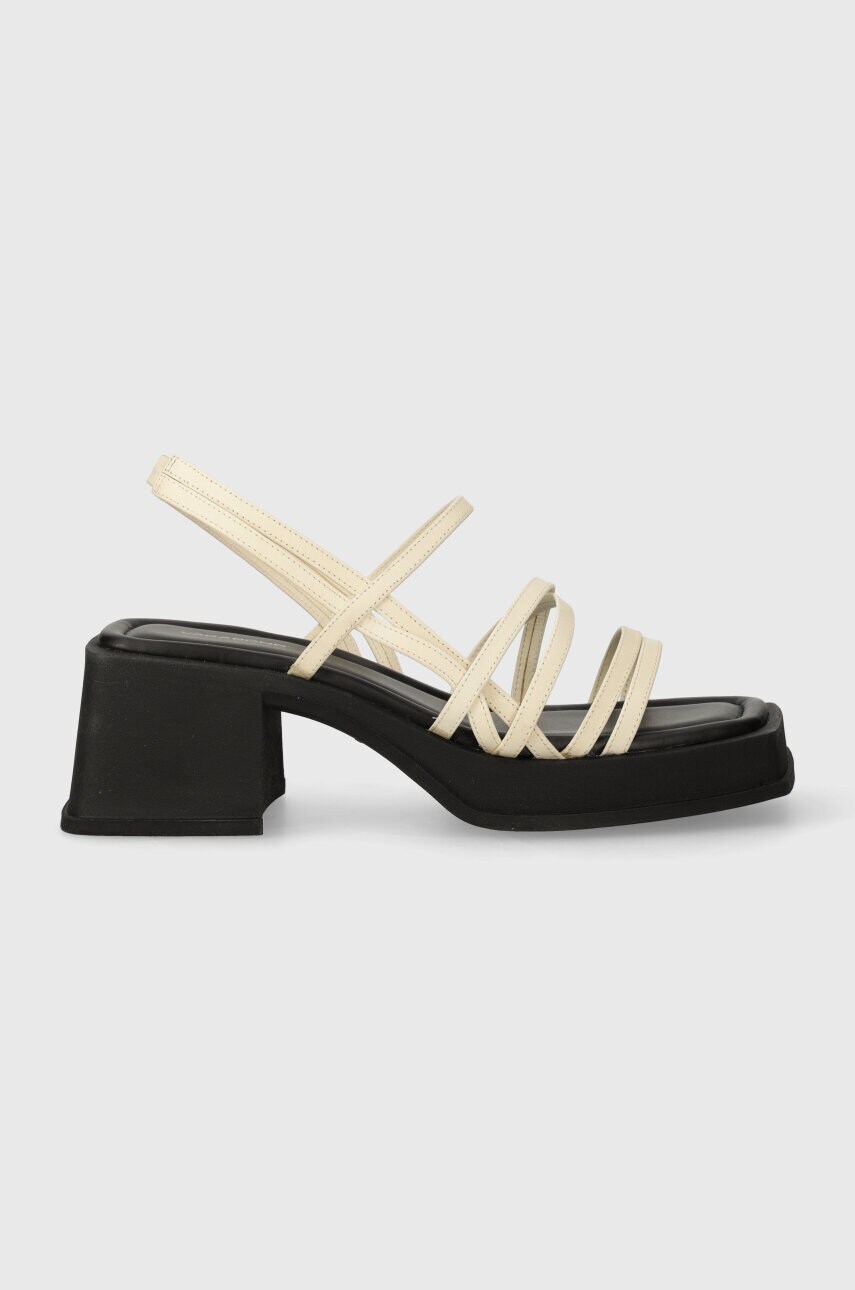 Шкіряні сандалі Vagabond Shoemakers HENNIE колір бежевий 5337-101-02
