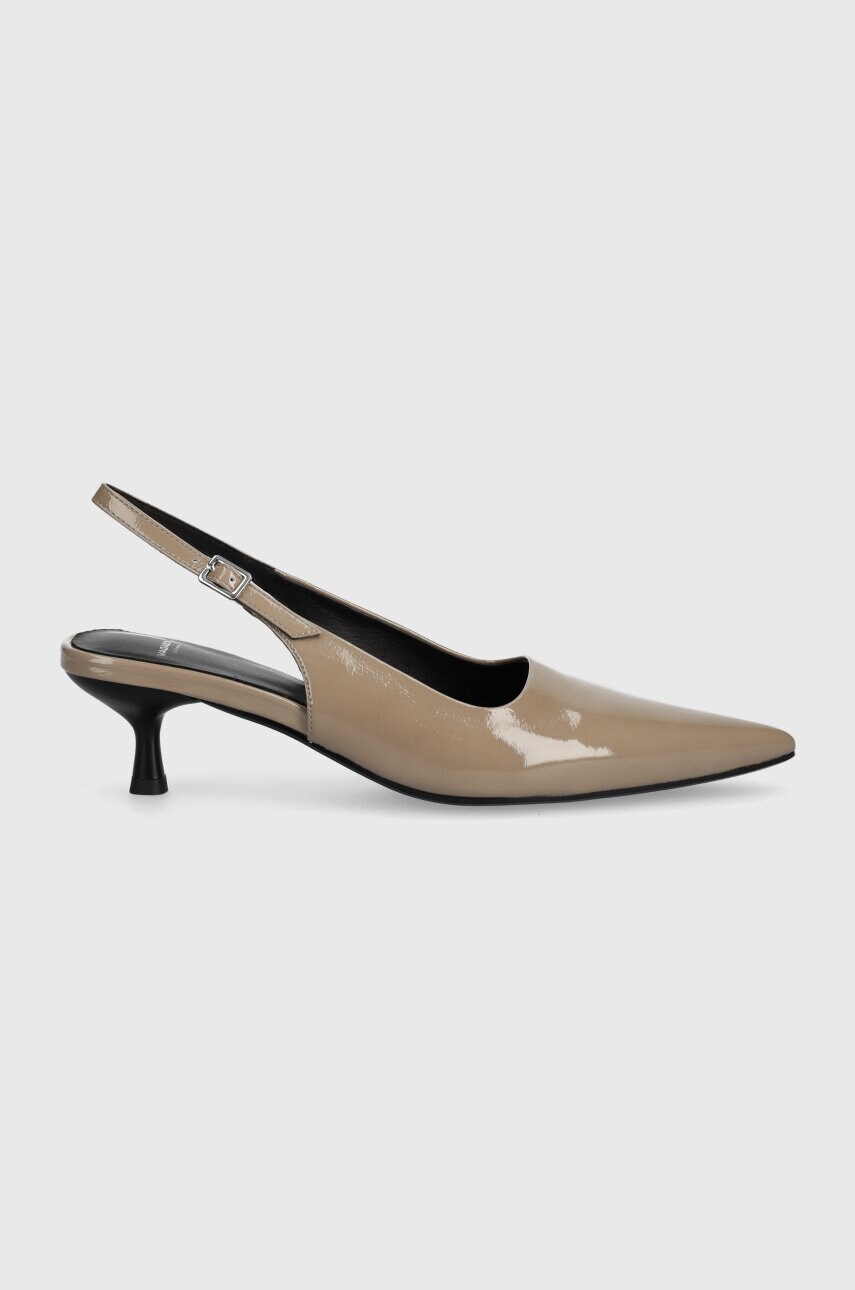 Шкіряні туфлі Vagabond Shoemakers LYKKE колір бежевий