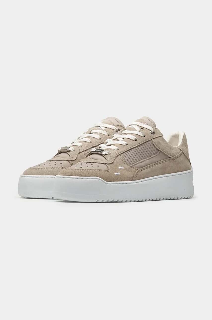 Замшеві кросівки Filling Pieces Avenue Suede колір бежевий 52122791174