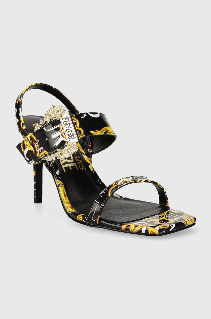 Сандалі Versace Jeans Couture Emily колір чорний 76VA3S71 ZS366 G89