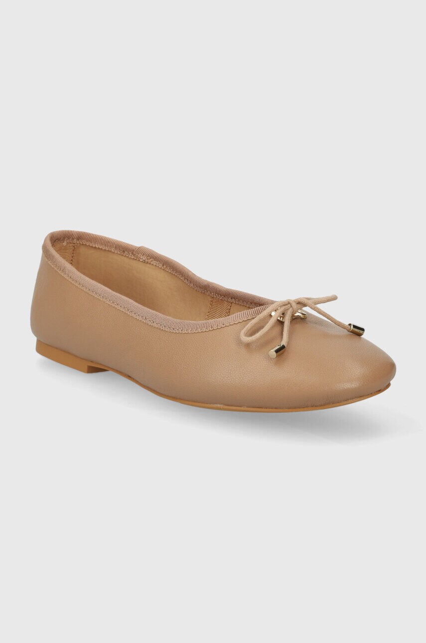 Шкіряні балетки Steve Madden Blossoms колір коричневий  SM11002909