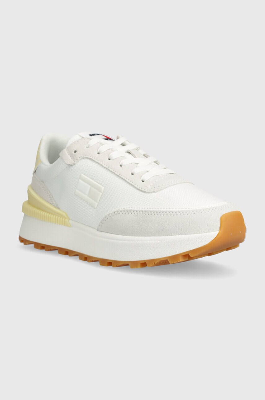 Кросівки Tommy Jeans TJW TECH RUNNER ESS колір білий EN0EN02511