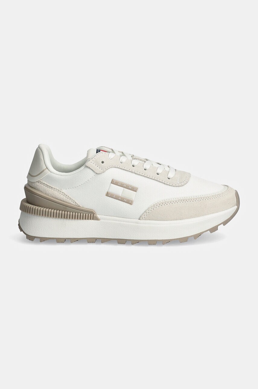 Кросівки Tommy Jeans TJW TECH RUNNER ESS колір білий EN0EN02511