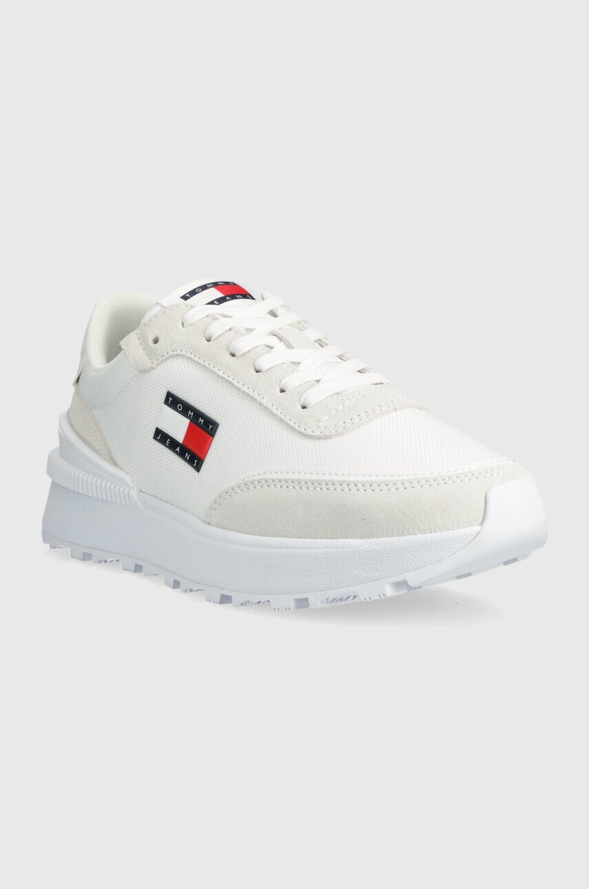 Кросівки Tommy Jeans TJW TECH RUNNER ESS колір білий EN0EN02511