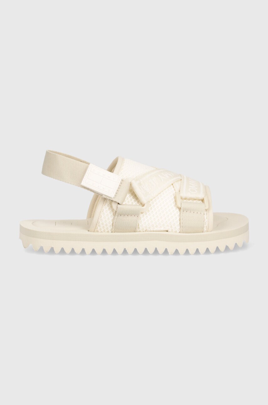 Сандалі Tommy Jeans TJW PREMIUM EVA SANDAL жіночі колір бежевий EN0EN02462