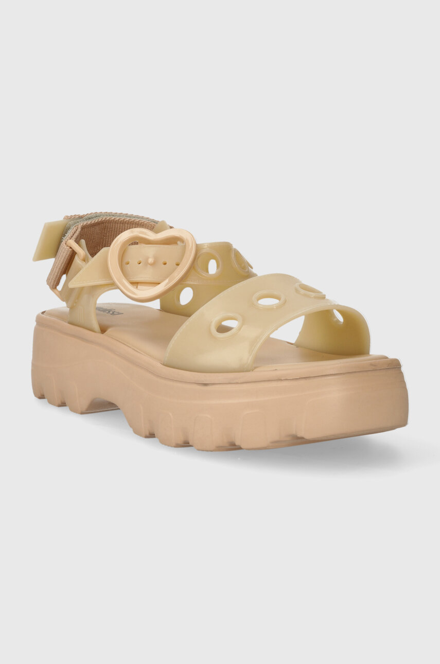 Сандалі Melissa MELISSA KICK OFF HOT AD жіночі колір бежевий на платформі M.33950.O943